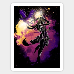 Soul of the Electro Raven Sticker